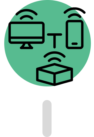 Hand-drawn style icon of a head silhouette with gears inside, symbolizing thinking or ideas.