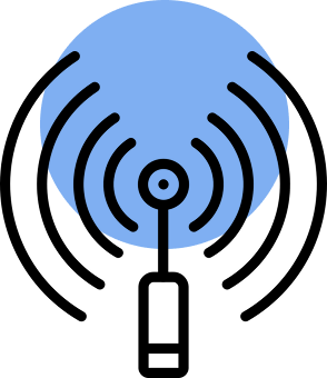 Mobile app notification indicating a vendor is already associated with a work order, followed by a list of available vendors.