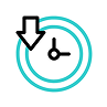 Real-time maintenance analysis and tracking icon.